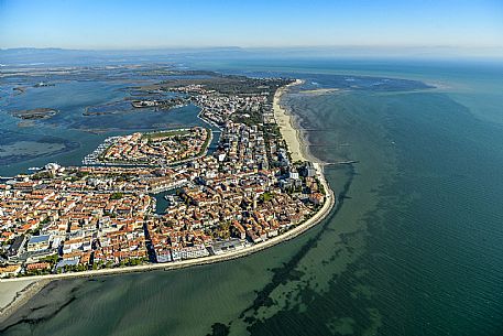 Aereal view of Grado